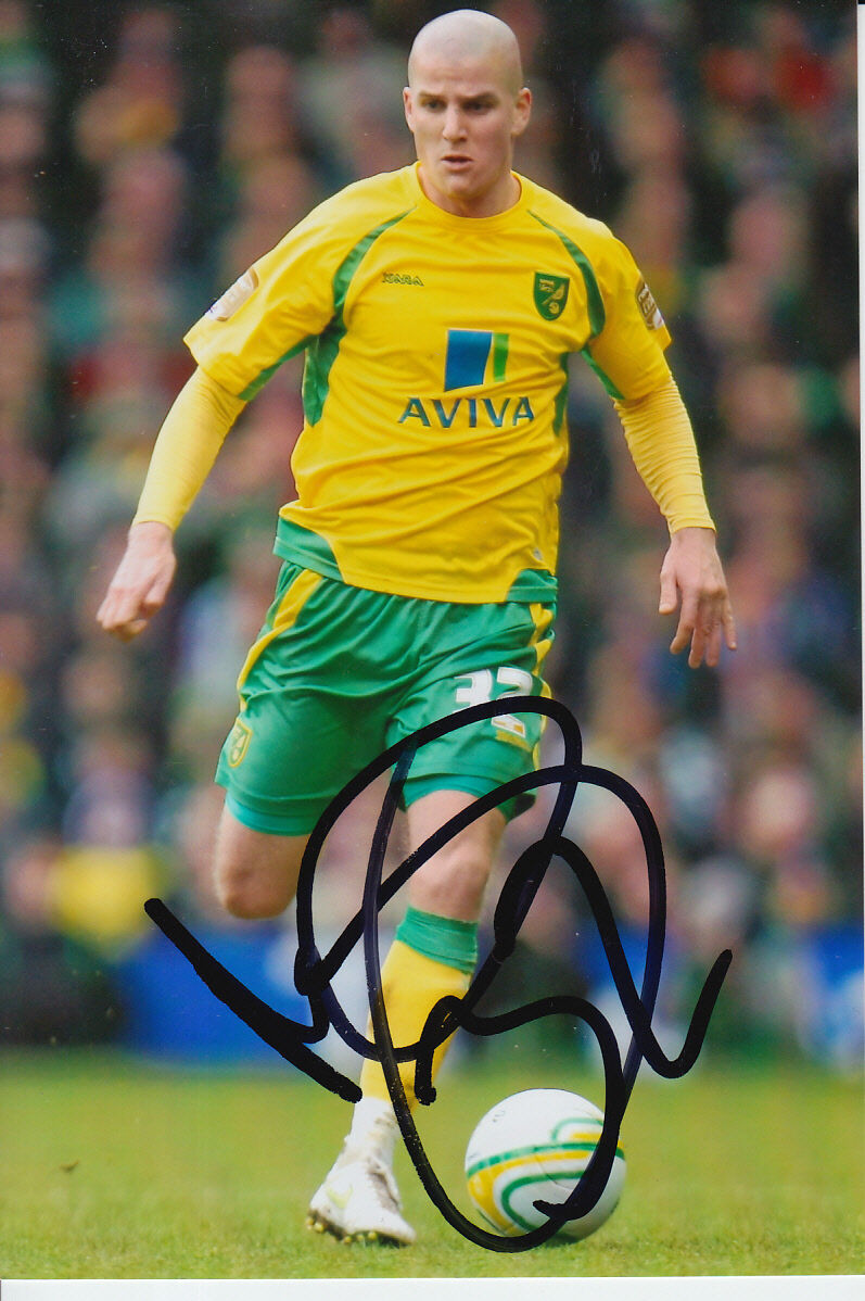 NORWICH CITY HAND SIGNED MARC TIERNEY 6X4 Photo Poster painting 1.