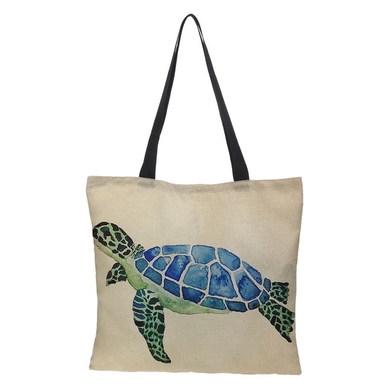 3d Print Animal Fashion Handbag Shopping Bags