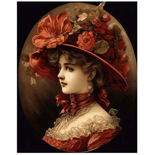 Diamond Painting - Full Round/Square Drill - Lady(30*40 - 50*60cm)