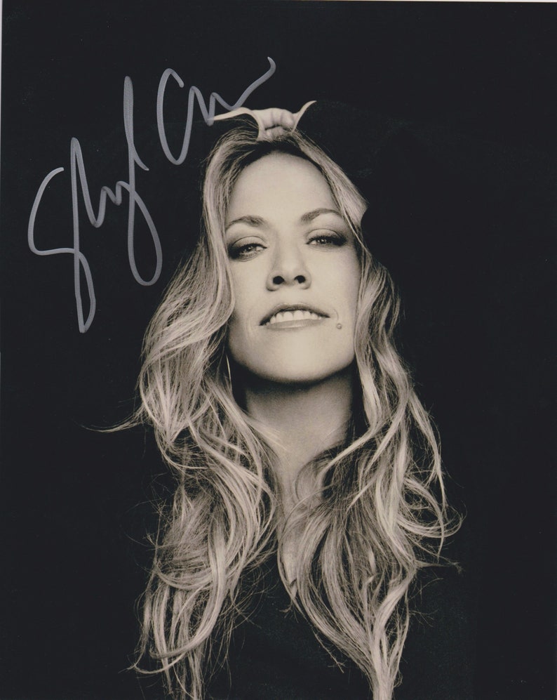 Sheryl Crow Signed Autographed Glossy 8x10 Photo Poster painting - COA Matching Holograms