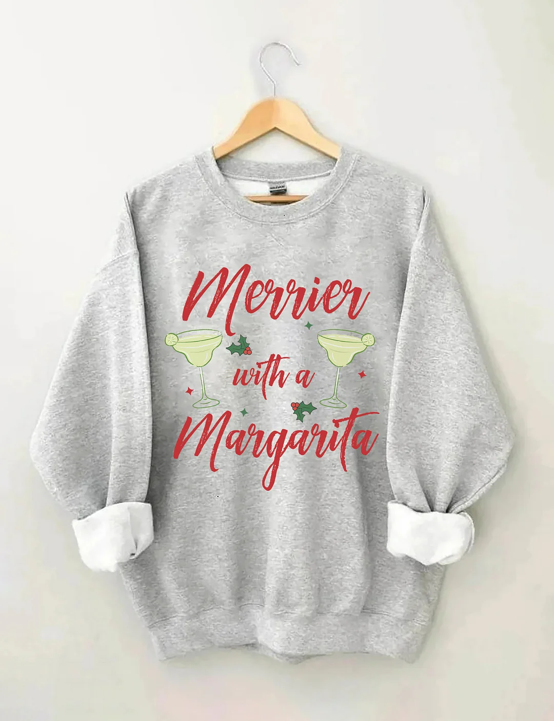 Merrier With A Margarita Sweatshirt