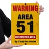 Warning - Vintage Metal Signs(12*16Inch) - Warning