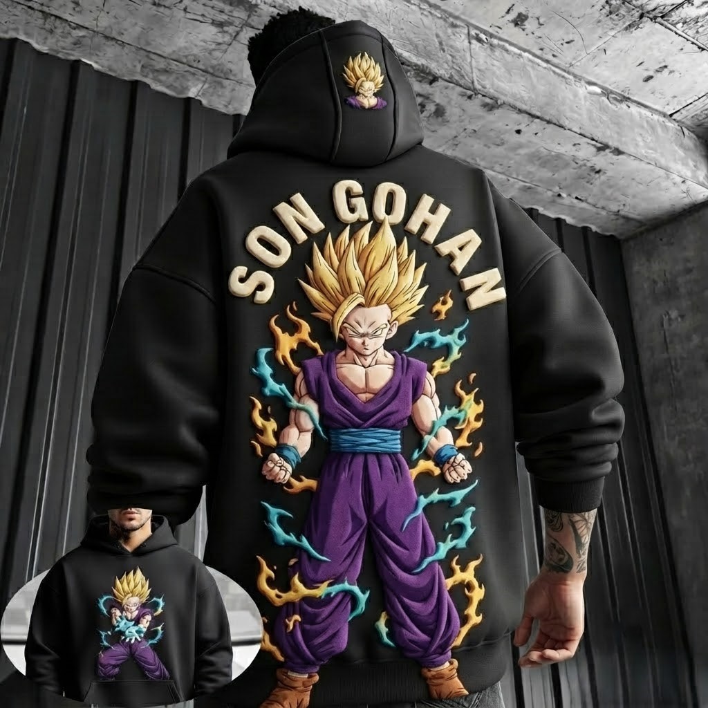 Men's Casual Cartoon Hoodie