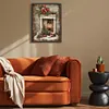 Christmas Fireplace-11CT Stamped Cross Stitch 40*53cm/15.75*20.87in tapestrymarket