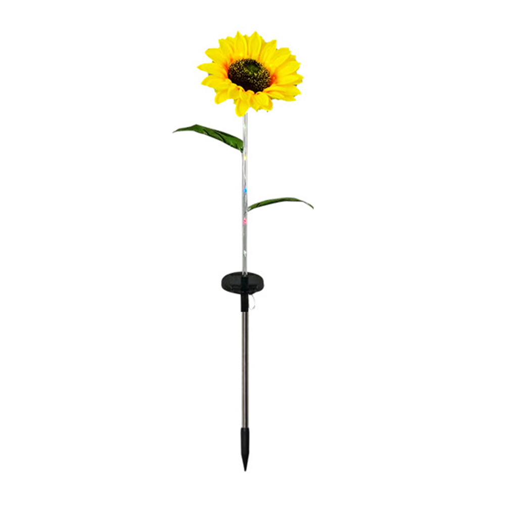 

Sunflower LED Solar Light Outdoor Garden Courtyard Pathway Lawn Stakes Lamp, 501 Original