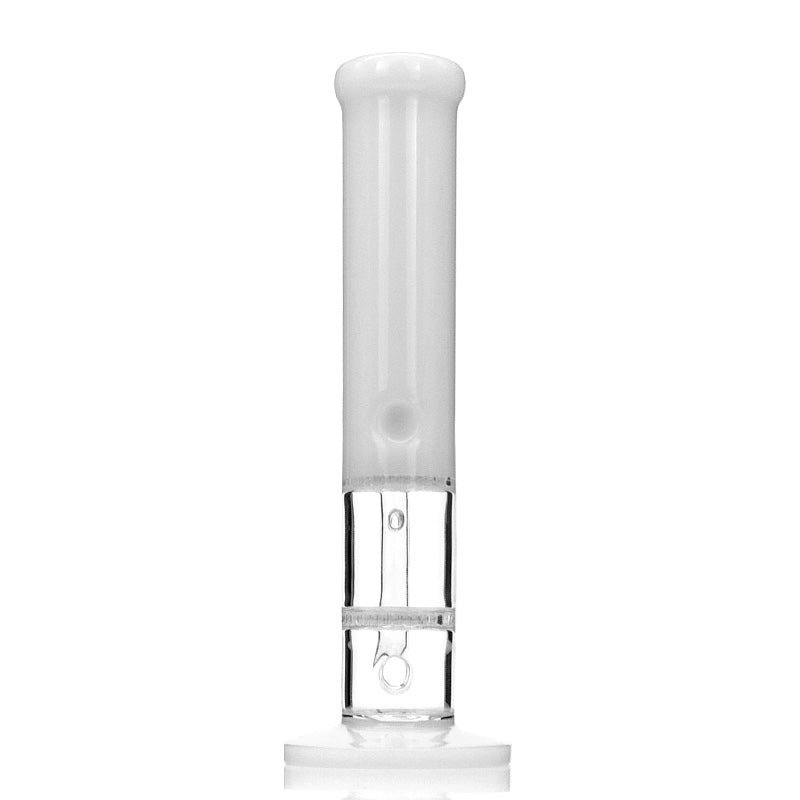 Tobacco Water Pipe with White Accents Neck Bong For Smoking
