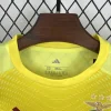 25/26 Kids Benfica Yellow Goalkeeper Soccer Jersey