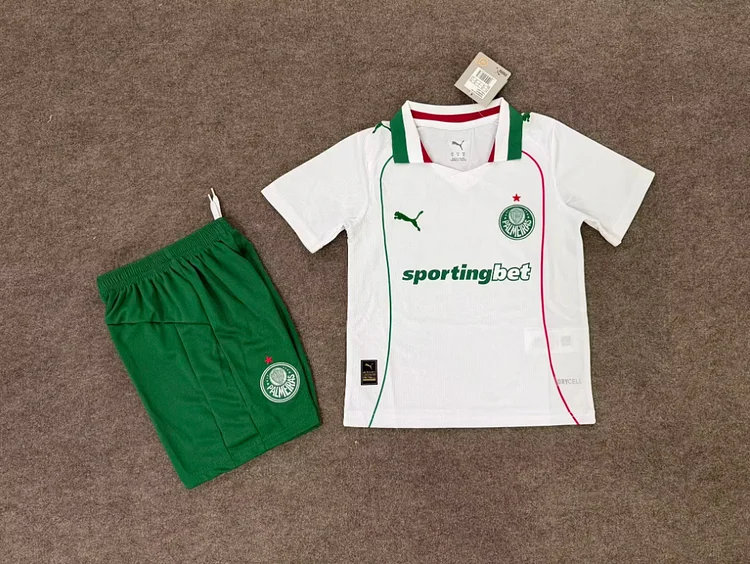Palmeiras away game children's kit 26-27