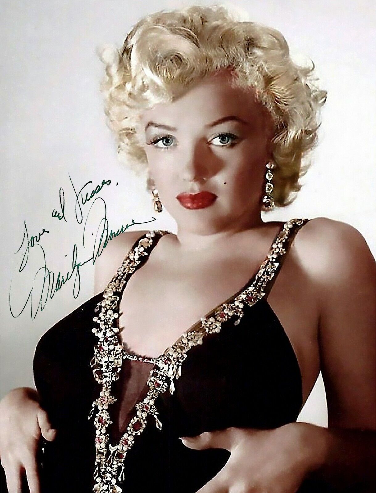 MARILYN MONROE SIGNED AUTOGRAPH SIGNATURE 8.5X11 Photo Poster painting PICTURE REPRINT HOLLYWOOD