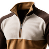 Men's Vintage Waffle Half-Zip Pullover by Inlyline