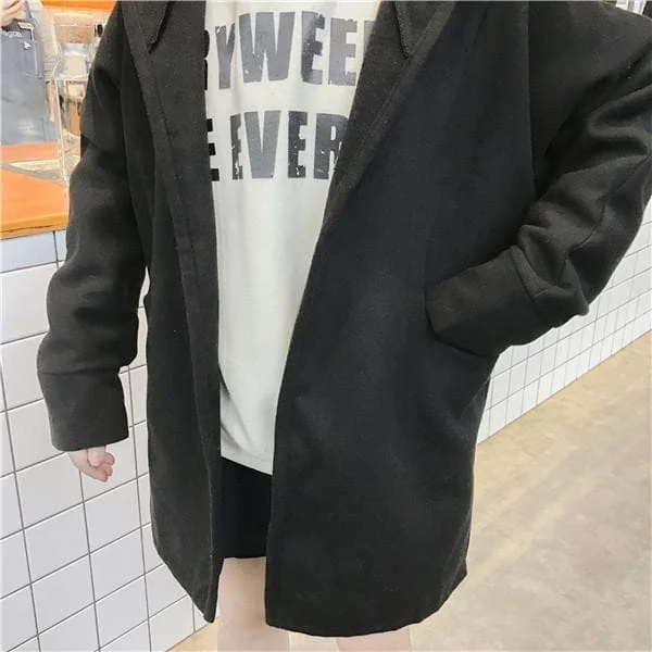 Pink/Black Harajuku Little Devil Hoodie Coat SP1711145