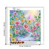 DIY Partial Special Shaped Drill Diamond Painting-Flower