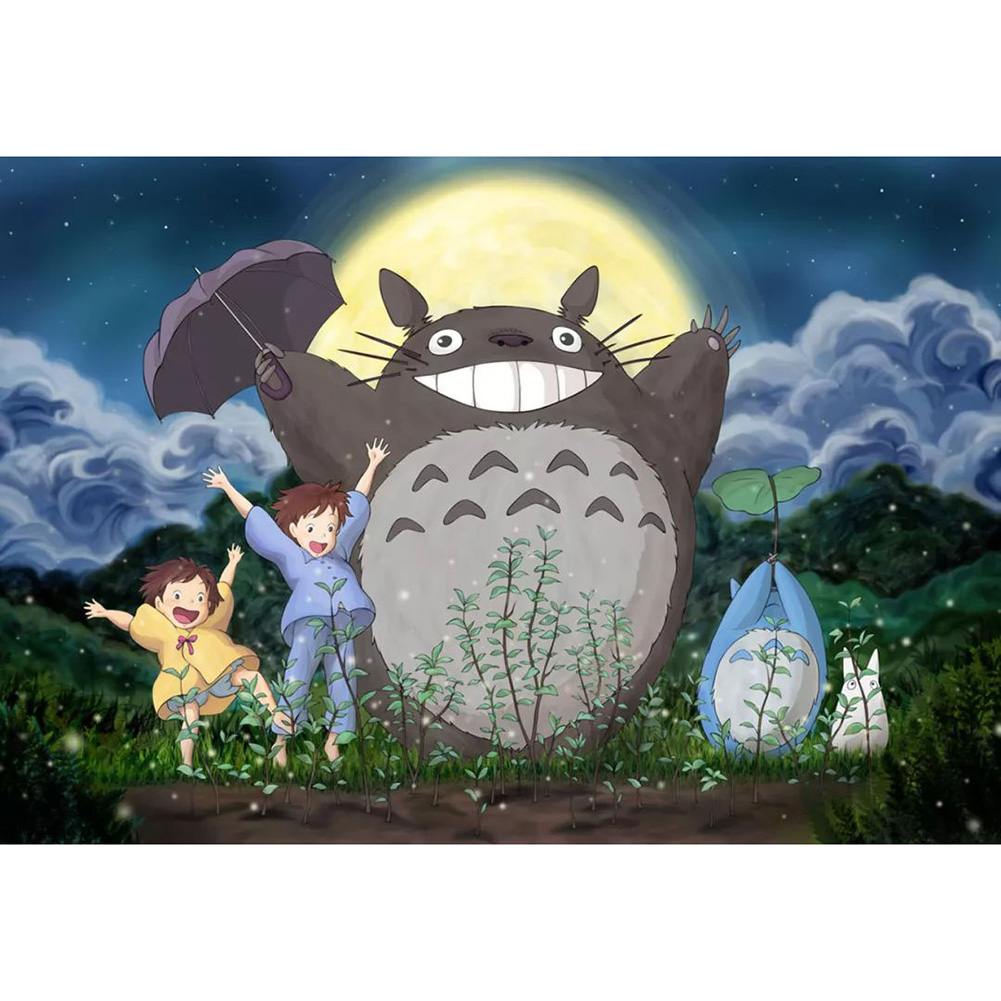 

Moon Anime Cat - 1000 Pieces Jigsaw Puzzle, 501 Original