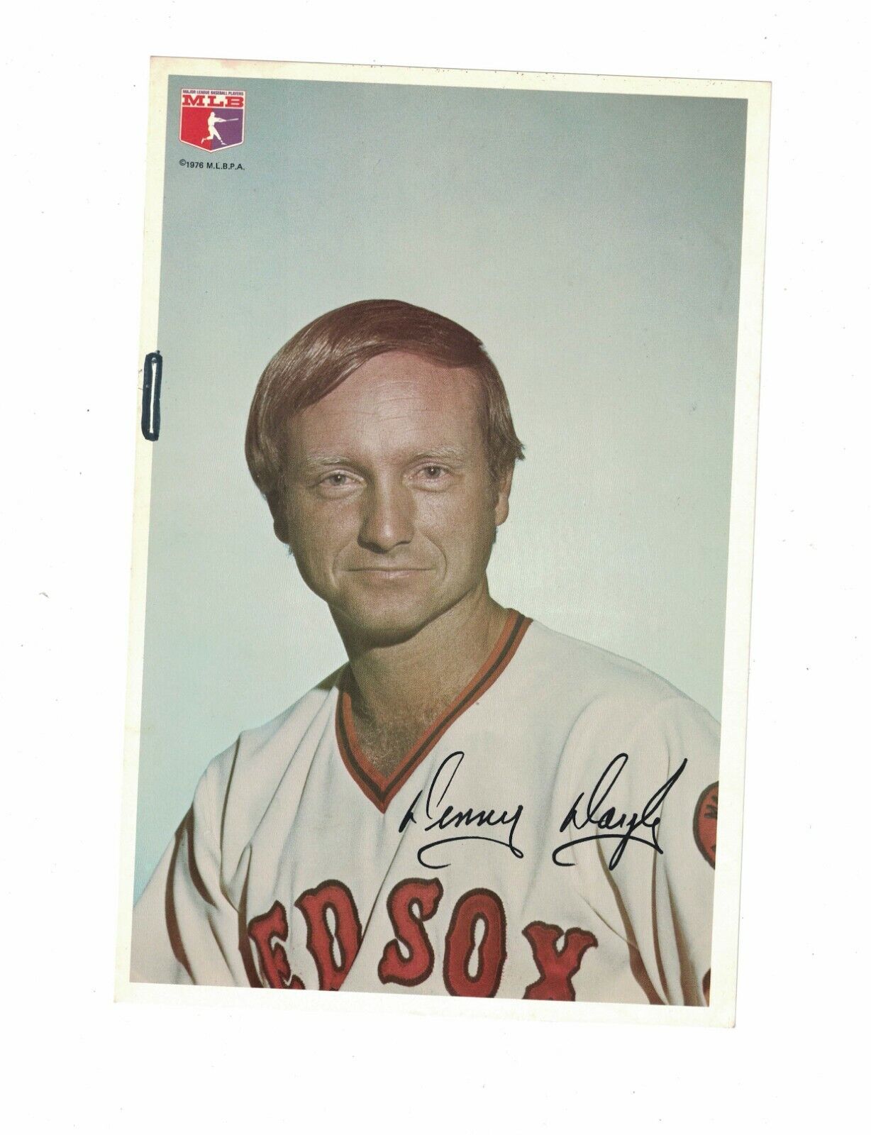 1976 Denny Doyle Boston Red Sox Picture Pack 6 x 9