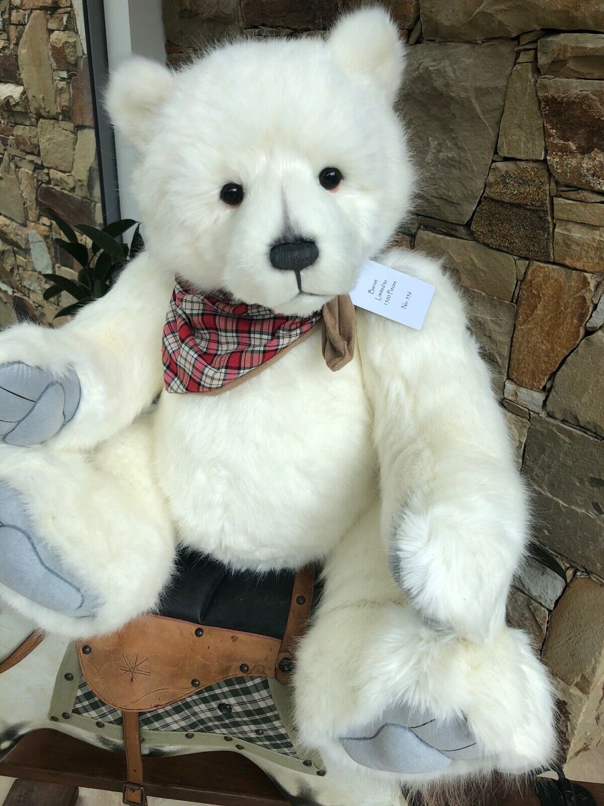 Barret Extra Large 86cm Limited Edition Plush Polar Bear Teddy Bear No 556