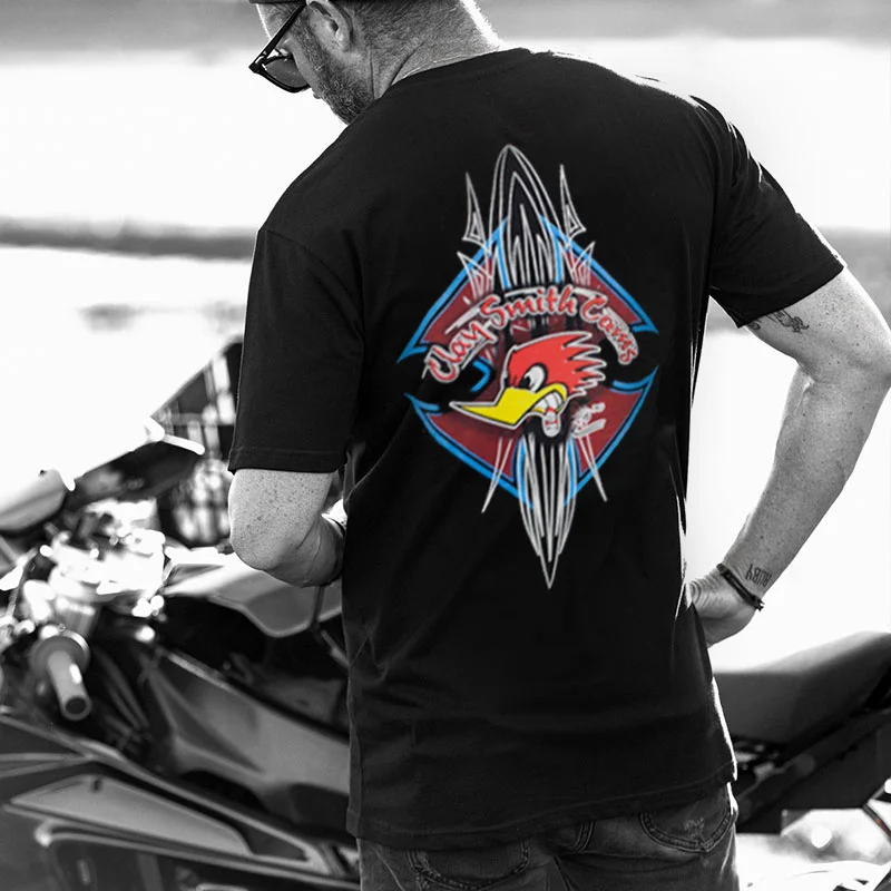 CLAY SMITH CAMS Mr. Horsepower Print Men's T-shirt