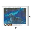 Romantic Wolf | Full Round Diamond Painting Kits
