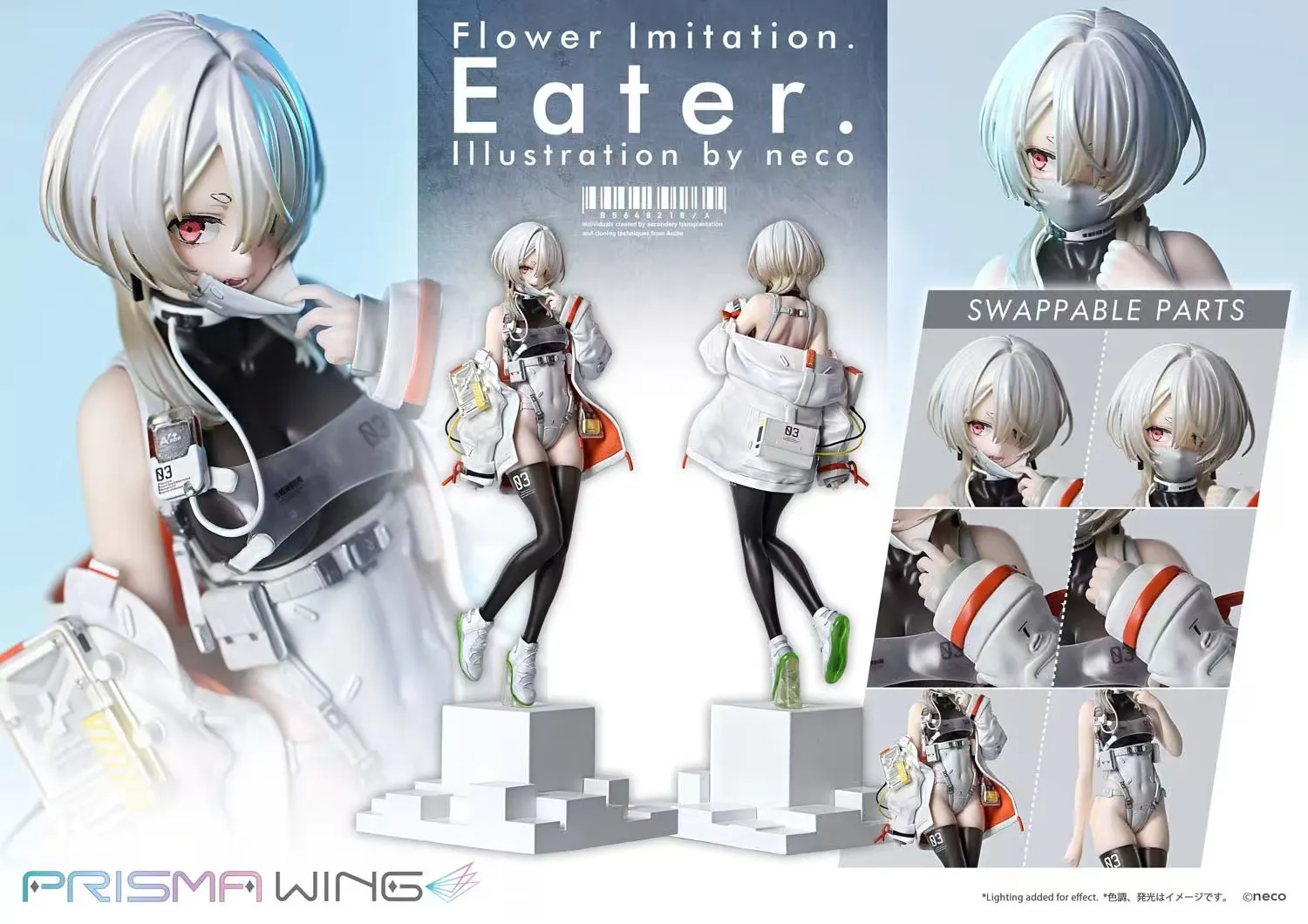 Prisma Wing Studio - 1:7 neco Flower Imitation Eater PVC