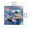 Colorful Turtle-18CT Stamped Cross Stitch Kit(20x20cm)