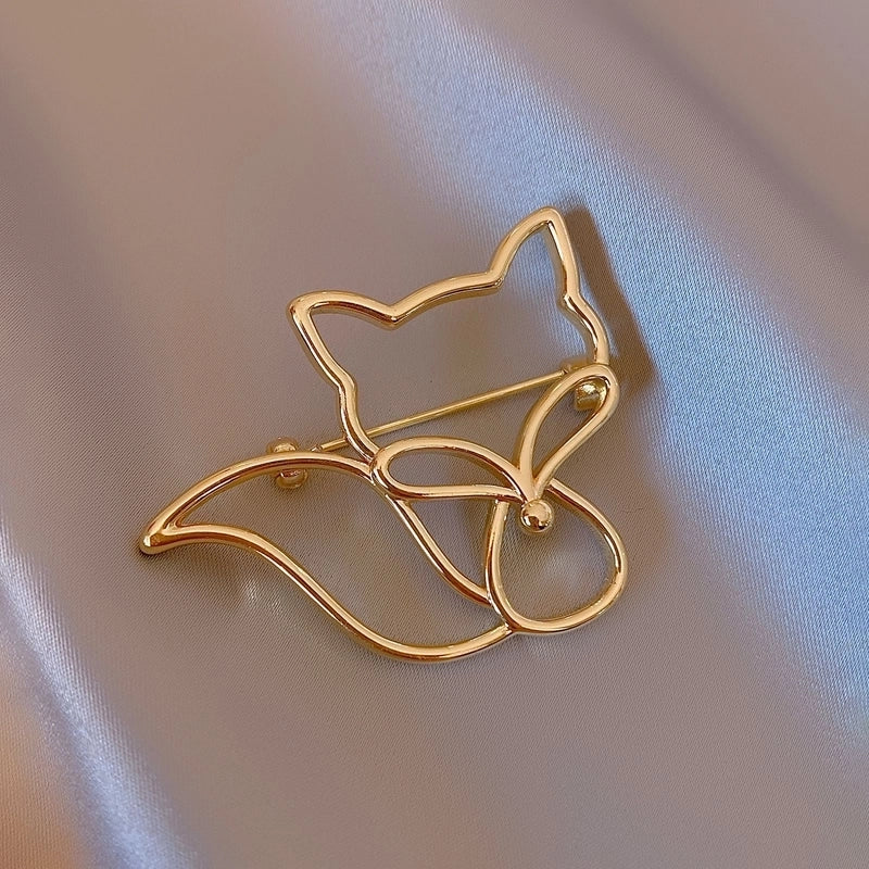 Small Brooch Bow Anti-slip Brooch High-grade Chest Sewn-free Shirt Anti-slip Buckle Pin