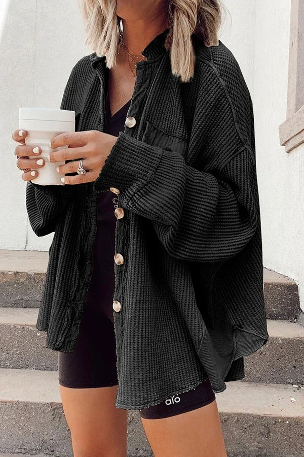 Obsessed With This Comfy Shirt Jacket