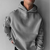 Unisex Gray Basketball Print Oversized Casual Loose Hoodie by Inlyline