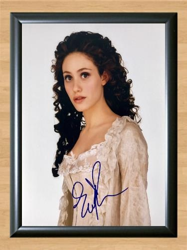 Emmy Rossum The Phantom of the Opera Signed Autographed Photo Poster painting Poster Print Memorabilia A3 Size 11.7x16.5