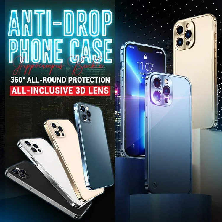 Hippocampus Buckle Anti-Drop Case For iPhone