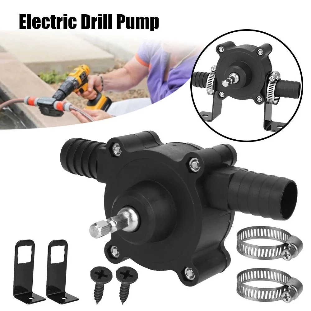 Electric Drill Pump Portable Mini Hand Self-priming Liquid Transfer Pumps