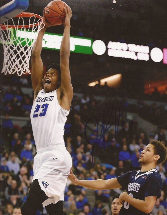 Justin Patton signed Creighton Bluejays 8x10 Photo Poster painting autographed 2