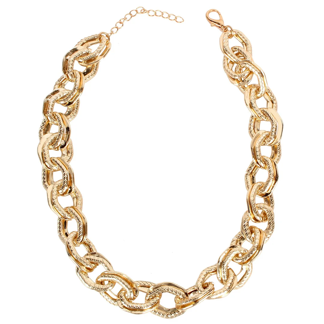 Fashion Statement Necklace Choker Gold Chain Necklace Lady Party Jewelry 2019 Women Accessories
