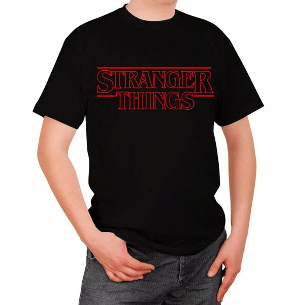 Fashion Details About Stranger Things Maglia Men's T-Shirt Mike Eleven Dustin Serie Tv Telefilm