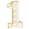 70cm LED Number Figure Light Easy To Assemble & Lightweight Large Lighted Number Warm Lighting & Radiant Atmosphere for Anniversary Graduation Decoration