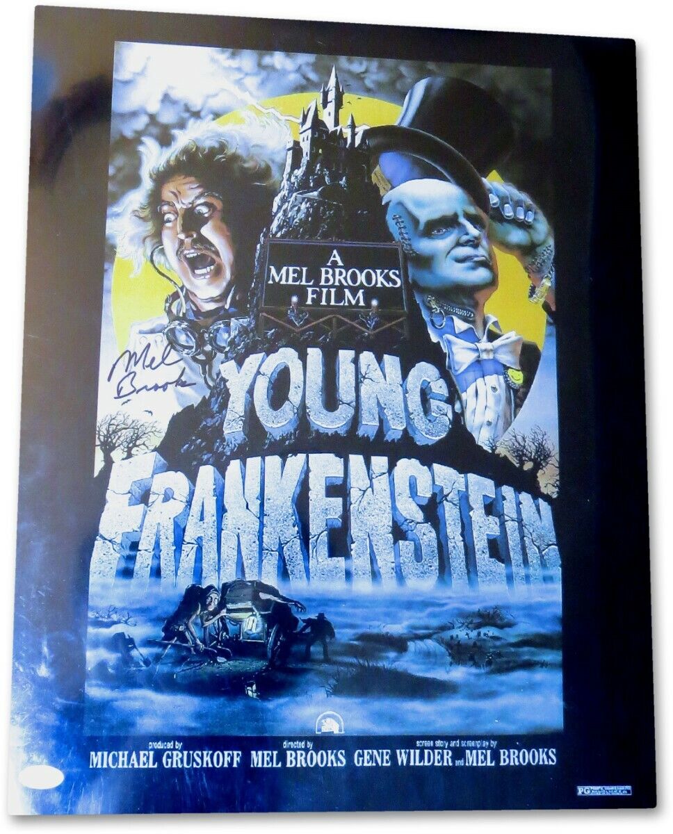 Mel Brooks Signed Autographed 16X20 Photo Poster painting Young Frankenstein JSA KK94279