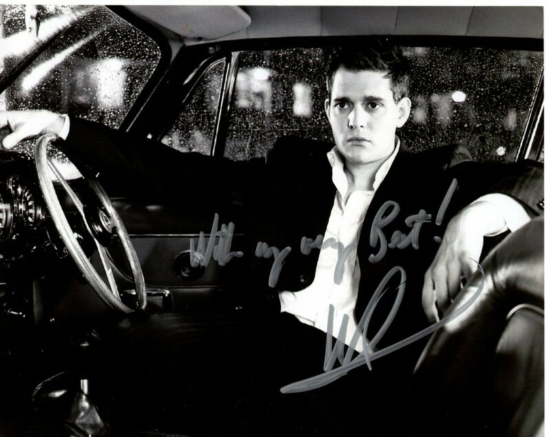 Michael buble signed autographed Photo Poster painting