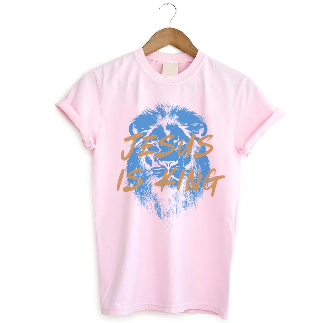 Jesus Is King Lion T-shirt