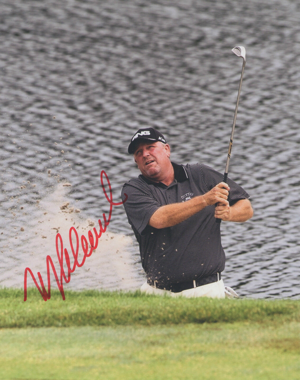 Mark Calcavecchia *PGA Champion* Signed Autograph 8x10 Photo Poster painting C5 COA GFA