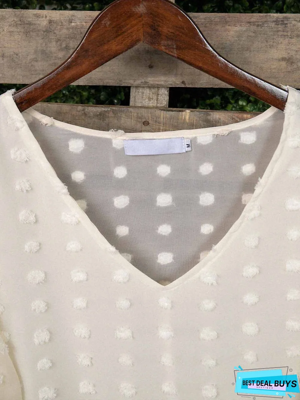 Apricot Sweetheart Solid Long Sleeve T-shirt