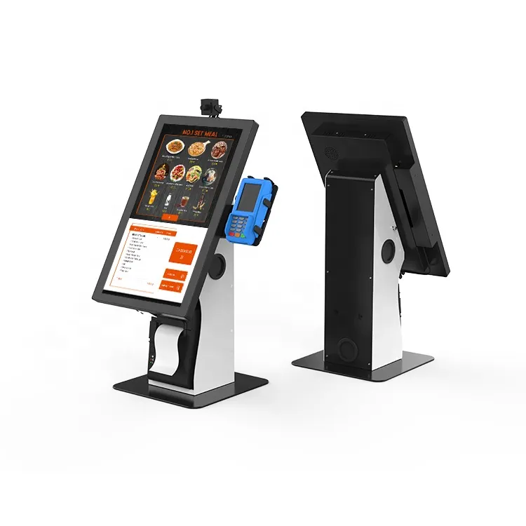 RFID Self Ordering Payment Kiosk Display Terminal Machine Counter Top ...