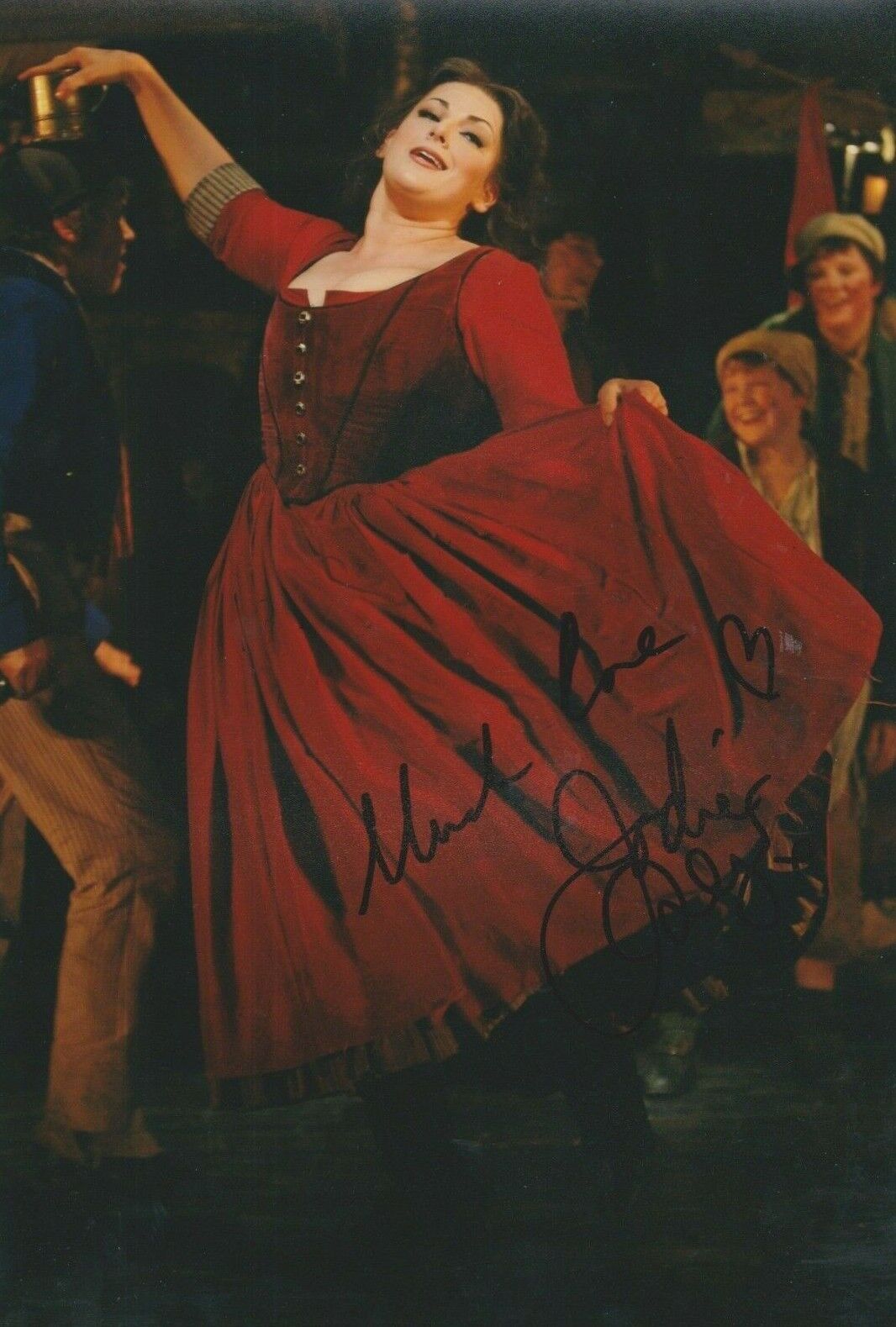 Jodie Prenger **HAND SIGNED** 12x8 Photo Poster painting ~ AUTOGRAPHED