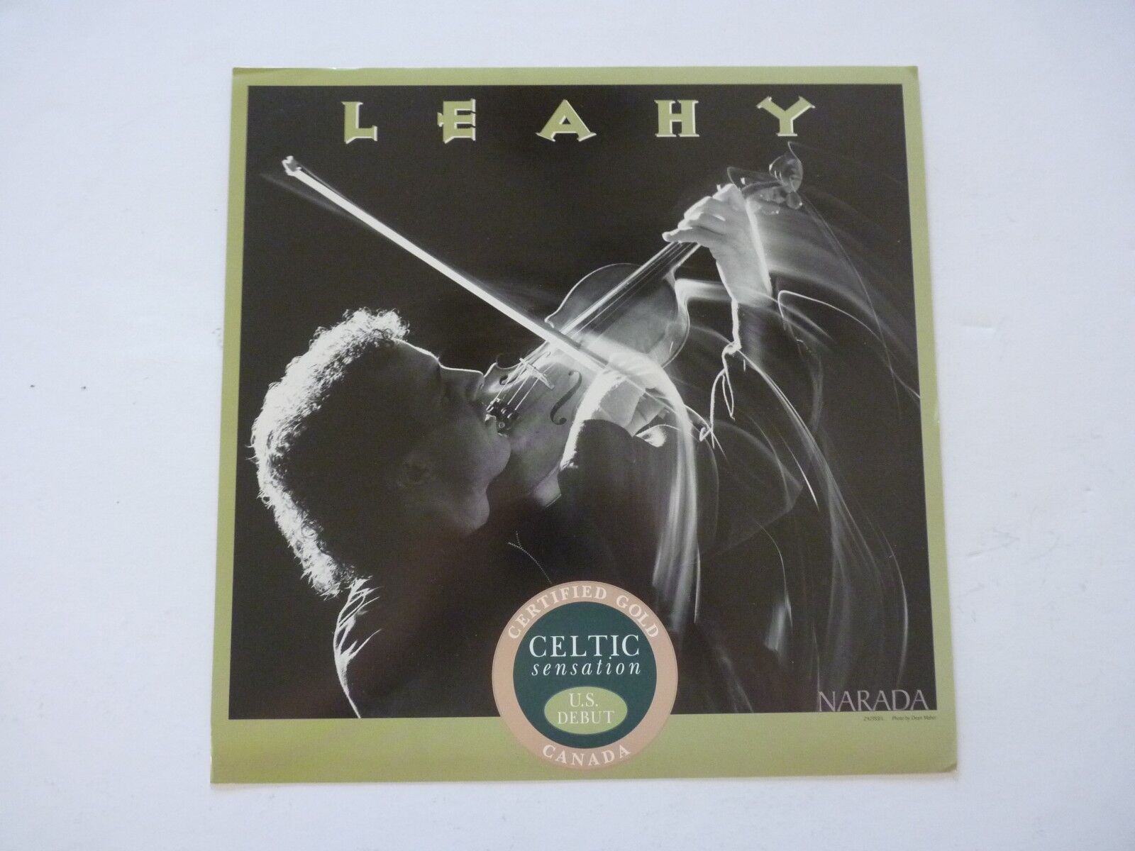 Leahy Celtic LP Record Photo Poster painting Flat 12x12 Poster