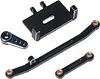 AMK Metal Axial SCX24 Servo Set Including Servo Mount Bracket & Arms & Steering Links for 1/24 RC Crawler Upgrades(Green)