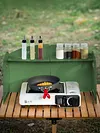Foldable Camping Wind Shield Portable Gas Stove Windproof Screen for BBQ Cooking