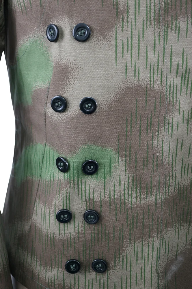   Wehrmacht German Marsh Sumpfsmuster 44 With Splinter Color Camo Panzer Wrap Jacket Type II German-Uniform