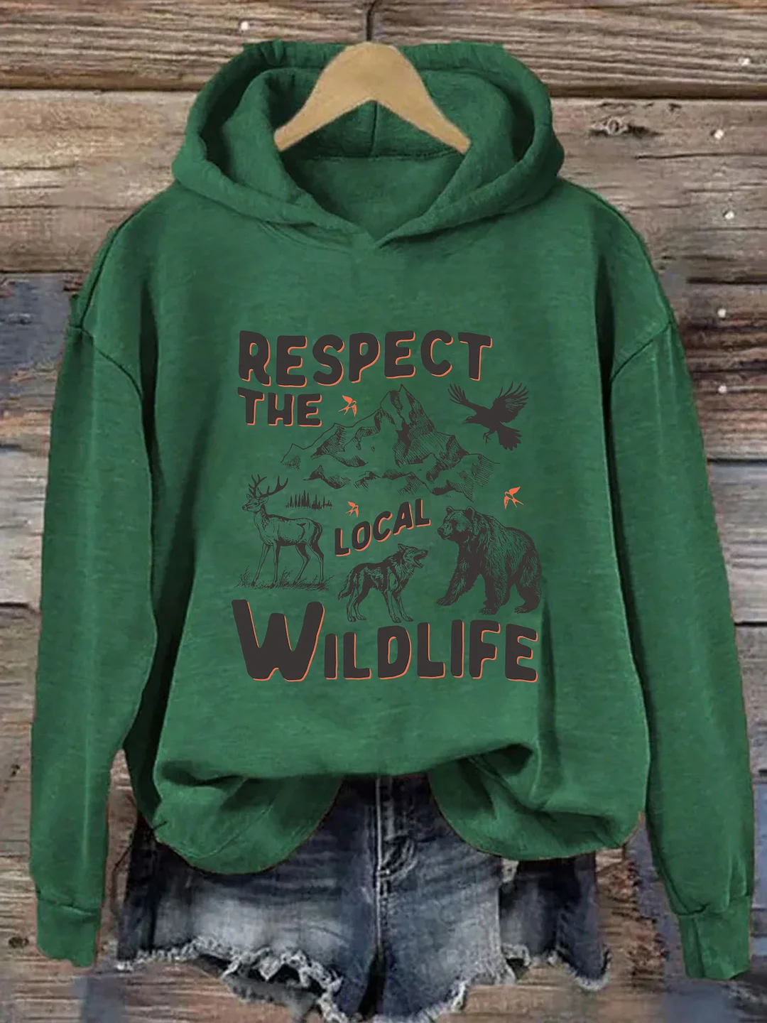 Respect The Local Wildlife Hoodie