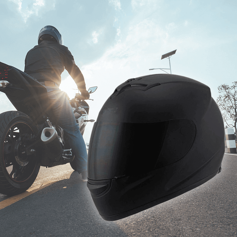 Full Face Motorcycle Helmet with Bluetooth - vzzhome