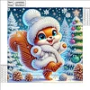 Diamond Painting-DIY Crystal Rhinestone Christmas Squirrel