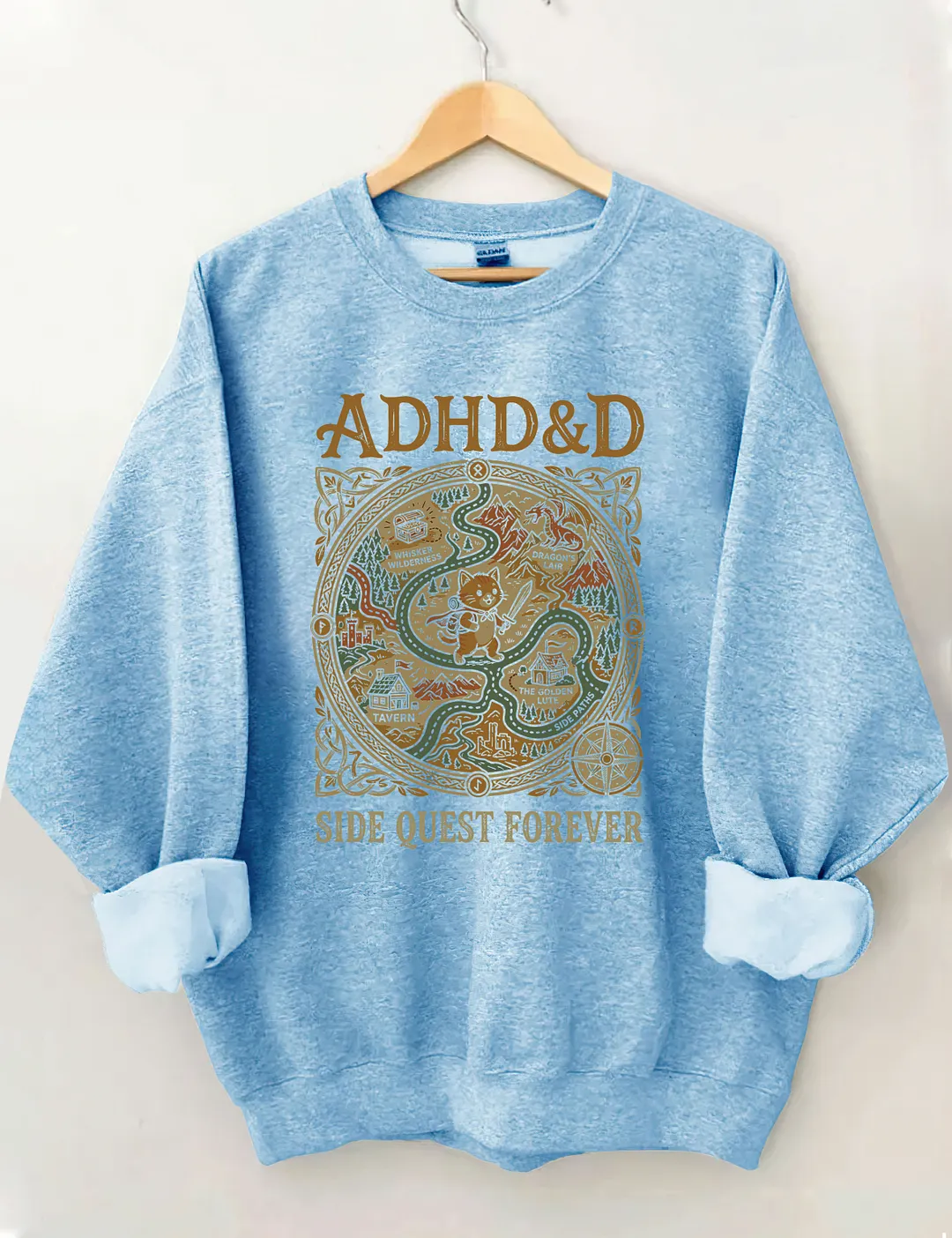 ADHD&D Side Quest Forever Sweatshirt