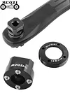 Bike Crank Arm Remover Stainless Steel Crank Arm Bolts Installation Removal Tool