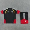 Kids Kit Germany 26-27 Short-sleeve Tracksuit Black Chandal  